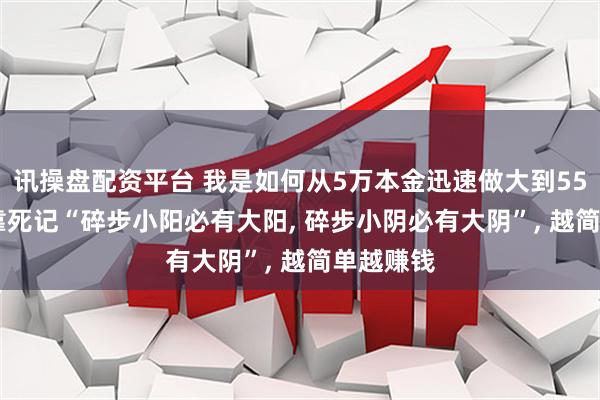 讯操盘配资平台 我是如何从5万本金迅速做大到550万, 全靠死记“碎步小阳必有大阳, 碎步小阴必有大阴”, 越简单越赚钱